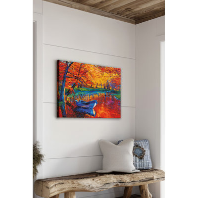 Peinture décorative sur toile