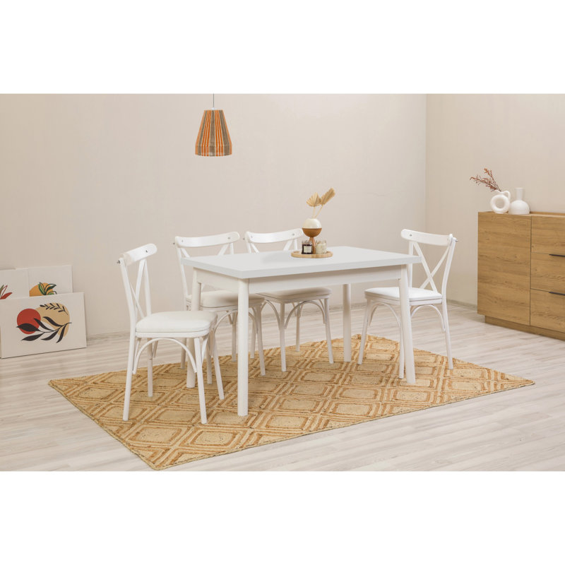 Sheryl 4 - Person Dining Set