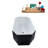 63'' x 28.7'' Soaking Acrylic Bathtub-90888437