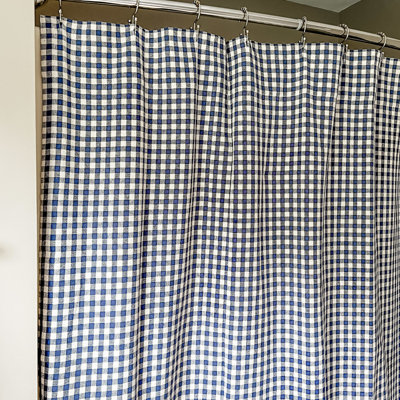 Dosia Check Shower Curtain