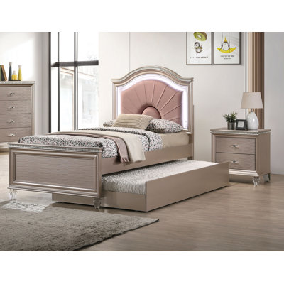 Engbert Solid Wood Piece Bedroom Set