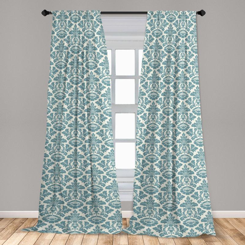 Semi Sheer Curtain Pair