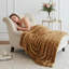 Jeté en fausse fourrure de vison Tissavel Luxury fabriqué à la main-627849517