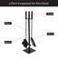 Malham Steel Fireplace Tool Set