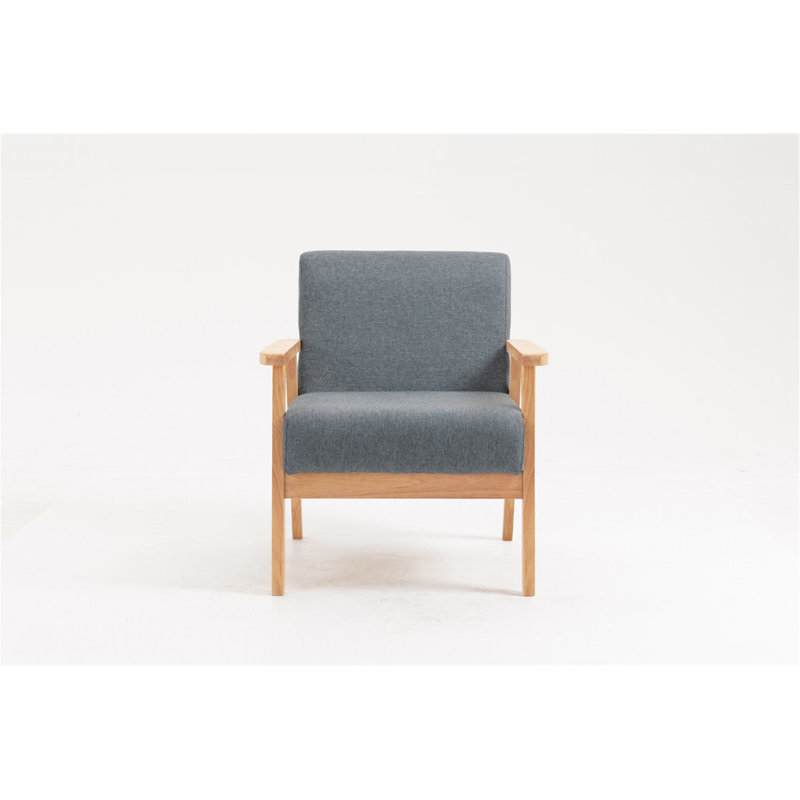 Chaise en tissu 25 po Bahamas, Wood