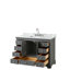 Ensemble de meuble-lavabo simple 48 "avec miroir Deborah-23113236-80205294