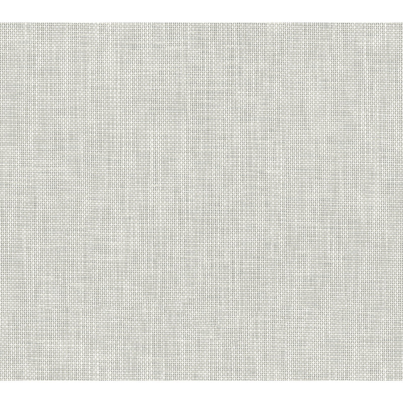 Reed Basket Striped Peel & Stick Wallpaper Roll, White
