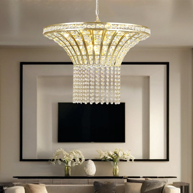 Lustre empire 8 lumières Katibe