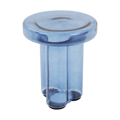 Round Glass Side Table