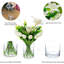 Arrangement floral mélangé dans un vase