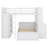 Joal Kids Full Bunk Bed with Drawers-616676141