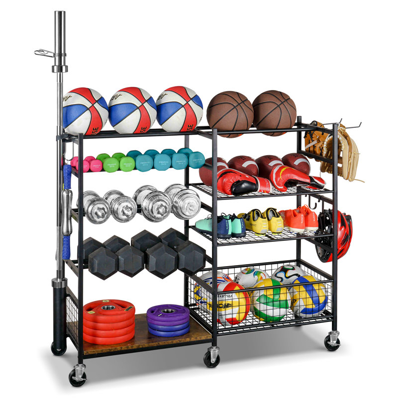 Metal Multi-Use Sports Rack