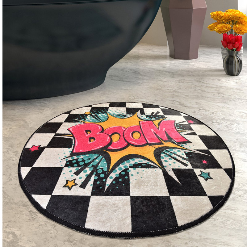 Tapis de bain Braydon, H 0,4 po x l 55 po x L 55 po