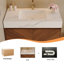 Meuble-lavabo mural moderne 30 po  -133086561