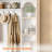 51.2" Entryway Organizer With Coat Rack And Shoe Cabinet