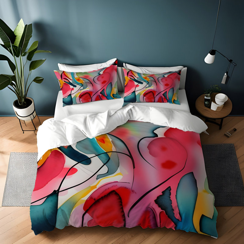 Ensemble de housse de couette , Housse de couette pour très grand lit et 2 très