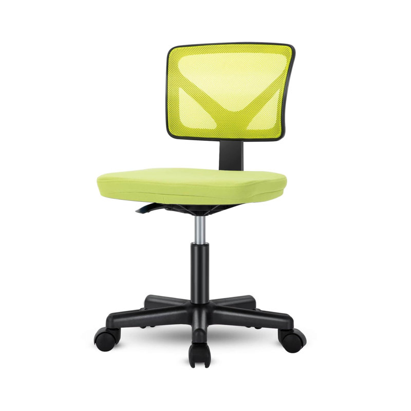 Chaise de bureau sans accoudoirs, Yellow