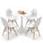 Keimari 4 - Person Pedestal Dining Set-1898347619