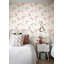 Papier peint aquarelle roses-89068594