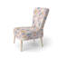 Chaise d'appoint abstraite - coquillage rose-833736700