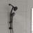 4.7" Multi Function Adjustable Dual Shower Head-73302892
