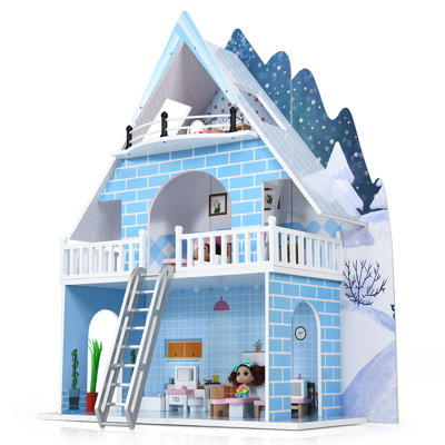 Smithboro Wooden Dollhouse Playset