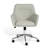 Martha Stewart Rayna Upholstered Swivel Home Office Chair with Flared Arms-125008712-125008713-125009774