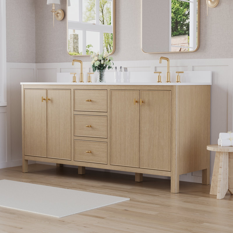 Meuble-lavabo double 72 po Kingsley