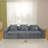 Modern 3-Seater Convertible Modular Sectional Sofa Set Popular Compression Sofa
