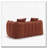 Chenille Fabric Bean Bag Sofa-2106016429