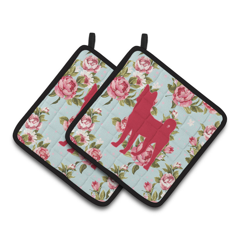 Poignet Burnen Basenji Shabby Elegance Roses