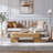 48''W Coffee Table with Storage Drawer, Square Wood Coffee Table for Living Room-1457484095