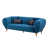 100% coton bleu foncé est en rupture de stock