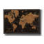 Red World Barrel Studio «World Map Industrial» par Sue Schlabach, impression sur toile par estampe numérique-166688482