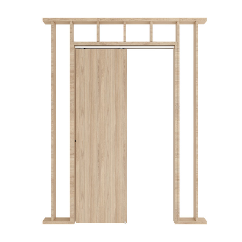 72-inch Stainless Steel Pocket Door Hardware Kit