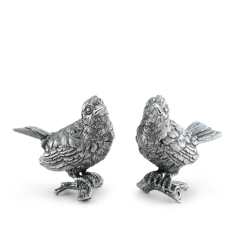 Song Bird Salt And Pepper Shaker Set