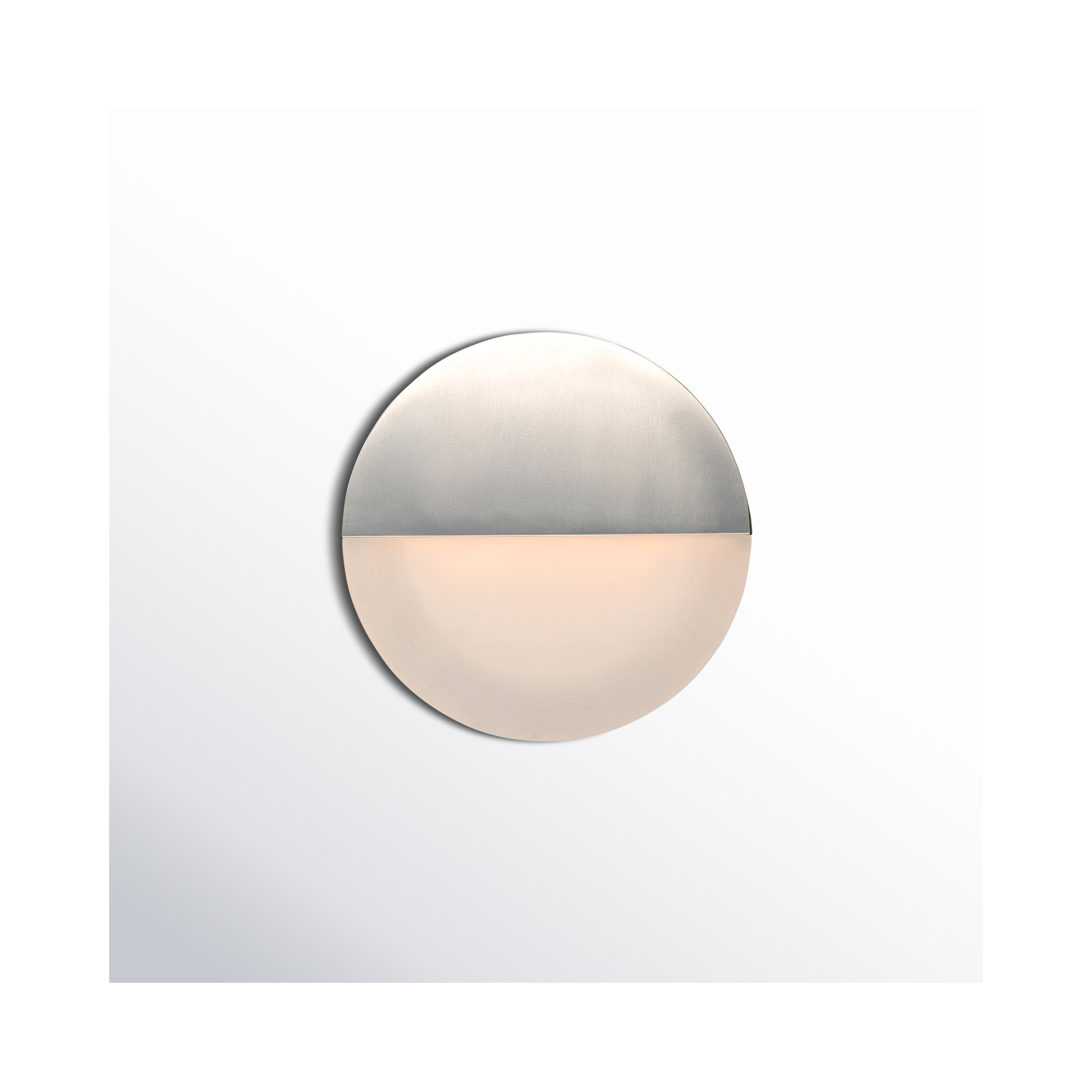 Replay 2 Light Outdoor Wall Light, Satin Aluminum