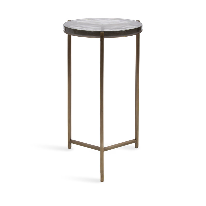 Table d'appoint Aguilar, Doré