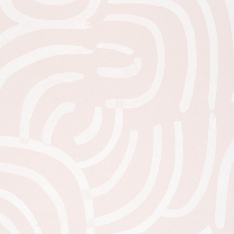 Papier peint Schumacher x Backdrop New Beat, Beige clair