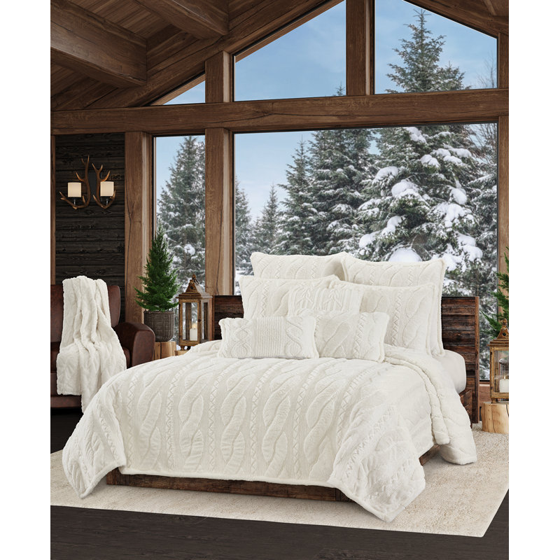 Coussin Cava, Blanc d'hiver