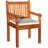 Dacia 8 - Person Teak Wood Patio Dining Set with Extendable Oval Table , Sunbrella® Cushions Included
