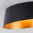 2-Light Modern Matte Black Metal Flush Mount
