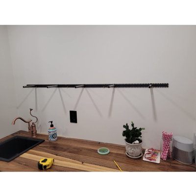 Supports de tablette flottants robustes, supports de fixation murale de style Sheppard, conception facile à installer