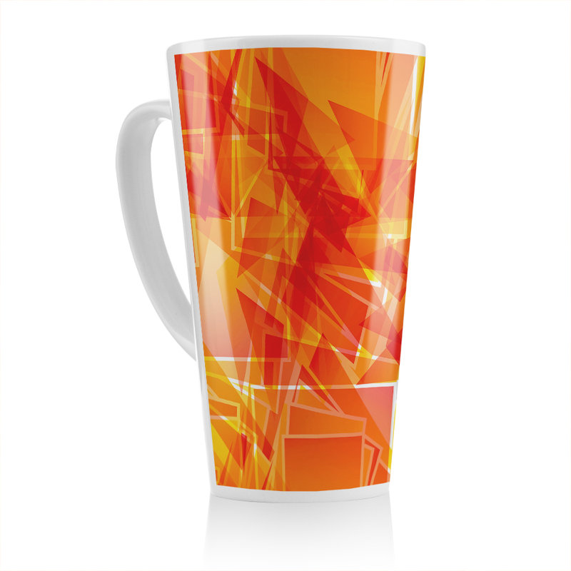 Geometric Latte Mug