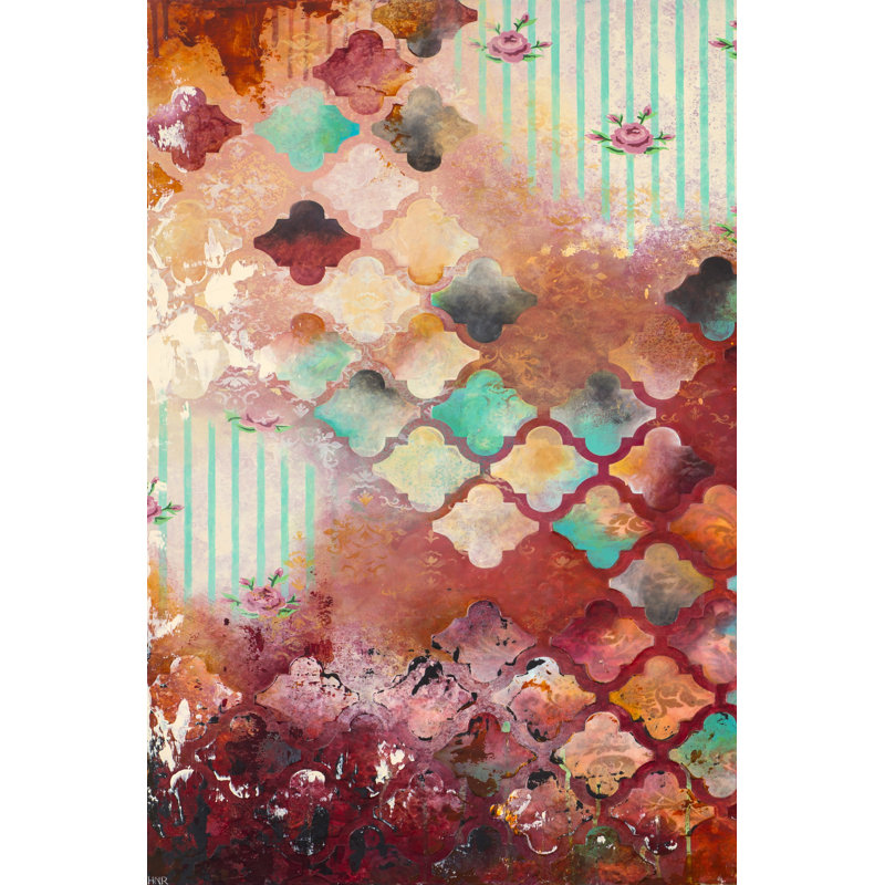 Sentimental I - Graphic Art, 122 cm H x 81 cm W, Black Floater Framed