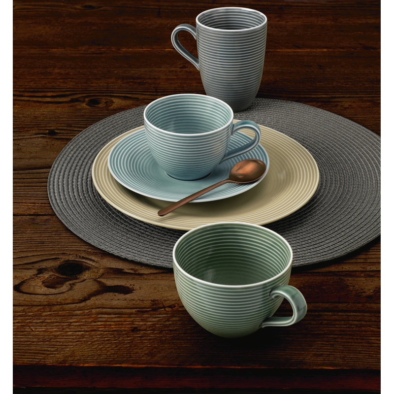 Porcelain Mug, Pearl Grey