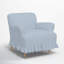 Elle Ruffle Slipcover Armchair-705559999