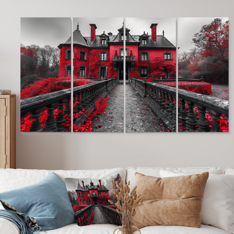 Ensemble de décoration murale Forsman - Chateaus, H 28 po x l 48 po