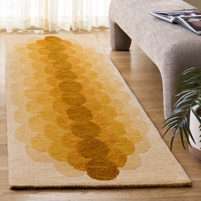Tapis d'intérieur en laine touffeté à la main Metro