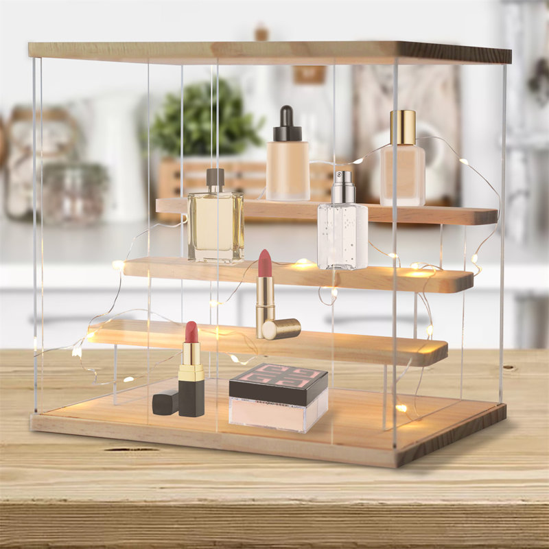 12'' H x 12.9'' W Plastic Jewellery Display Case